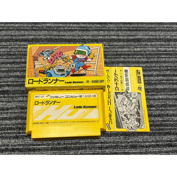 任天堂（Nintendo） ファミコン カセット ソフト ロードランナー Lode