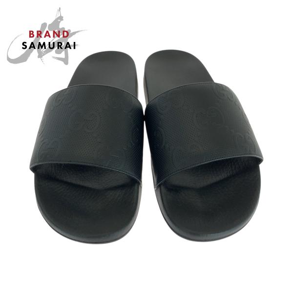 GUCCI（グッチ） 新品未使用 スライドサンダル サイズ9 ブラック