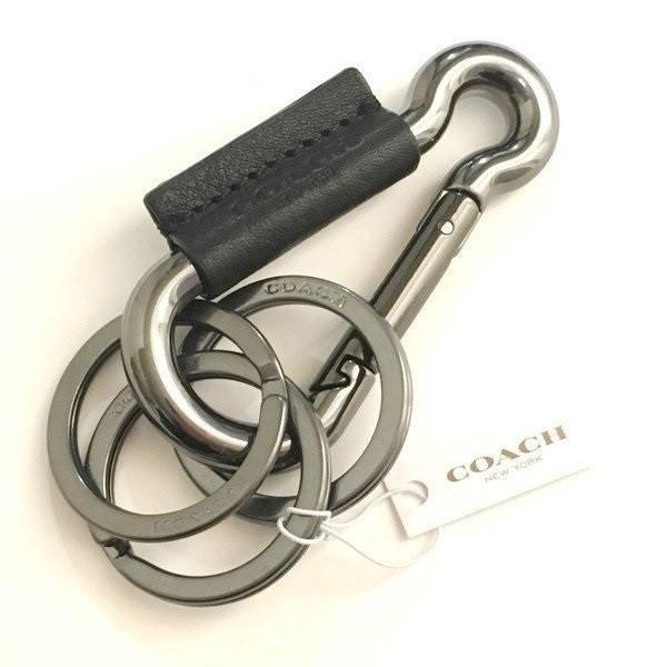 COACH（コーチ） キーホルダー/ カラビナ メタル キーリング/F64769