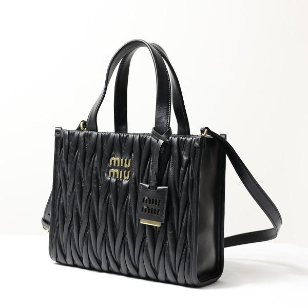 miu miu（ミュウミュウ） Matelasse Tote Bag トートバッグ ショルダー