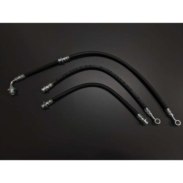 SUZUKIジムニー JA22/JA12/JB32専用 50mmロングブレーキホースセット