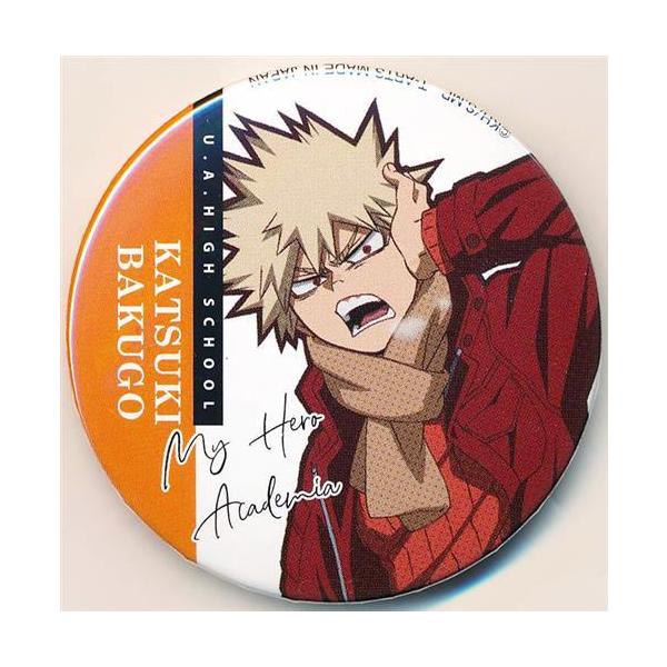 ヒロアカ 浮世絵 浴衣 缶バッジ 爆豪勝己 ヒロアカ 浮世絵 浴衣 缶