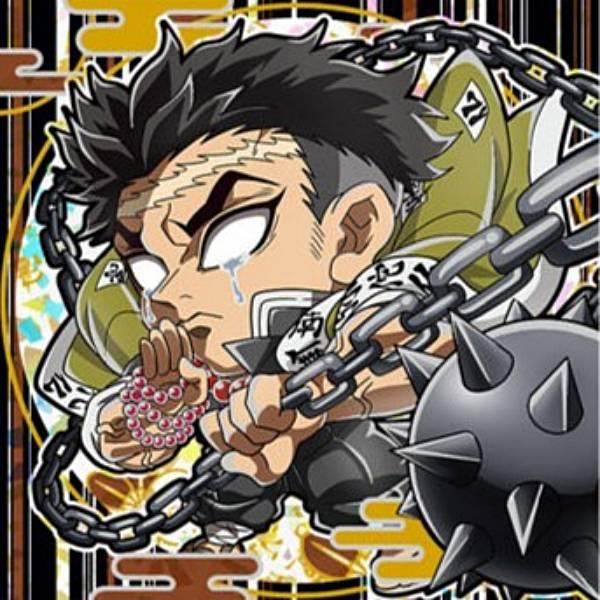 箔押し仕様] 鬼滅12-30 悲鳴嶼行冥 ( 極レア) 】にふぉるめーしょん 鬼