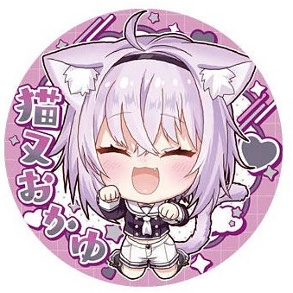 猫又おかゆ】ホロライブプロダクション 缶バッジスナック vol.1 ※缶