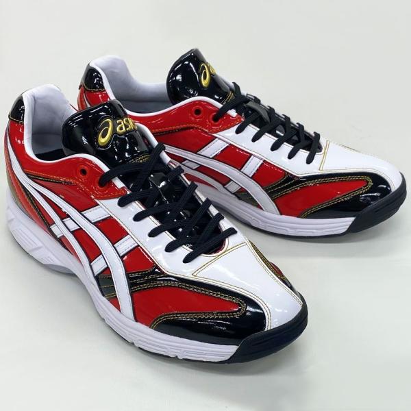 ASICS（アシックス） 【サイズ交換送料無料】ブラック×レッド 野球