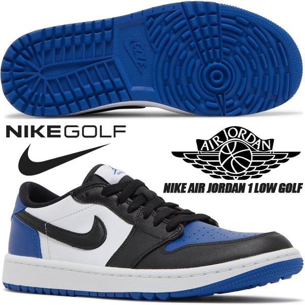 エア ジョーダン 1 NIKE AIR JORDAN LOW GOLF white/black-sport royal