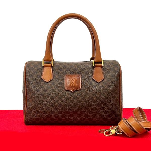 CELINE（セリーヌ） 極 美品 ヴィンテージ マカダム ブラゾン