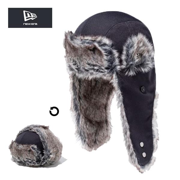 NEW ERA（ニューエラ） トラッパー フライトキャップ 耳当て付き帽子