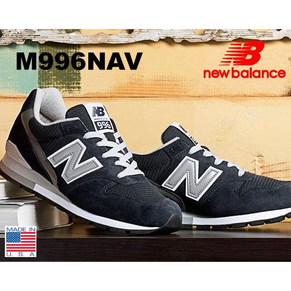 New Balance（ニューバランス） M996 ネイビー ワイズ D NEW BALANCE