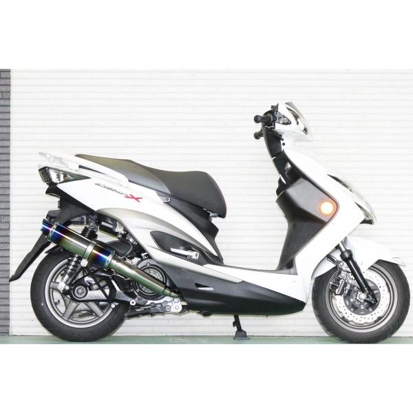 シグナス HMS ヤマハ シグナスX125 台湾5期仕様 バイクマフラー O2