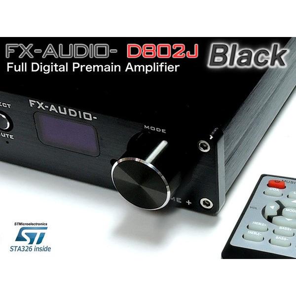FX AUDIO FX-AUDIO- D802J『ブラック』ハイレゾ対応・三系統デジタル