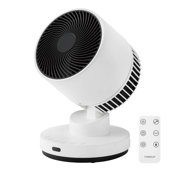 スリーアップ ヒート&クール 温冷 サーキュレーター 温風機能 左右自動