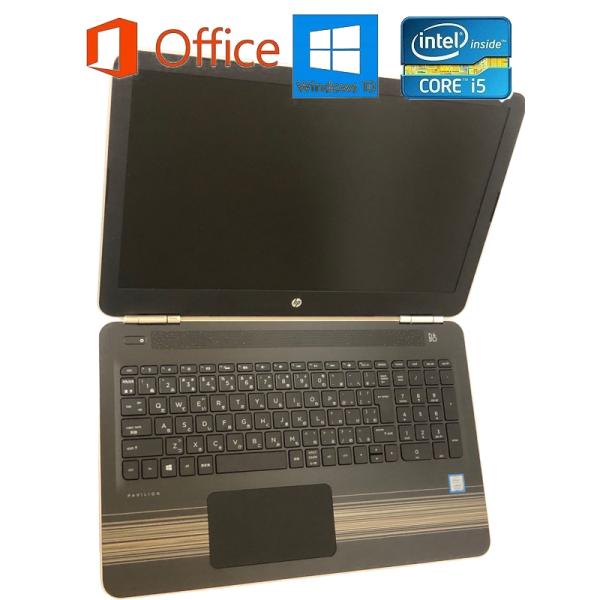 Pavilion 15 中古パソコン HP 15-au100 Microsoft Office 2019 Core i5