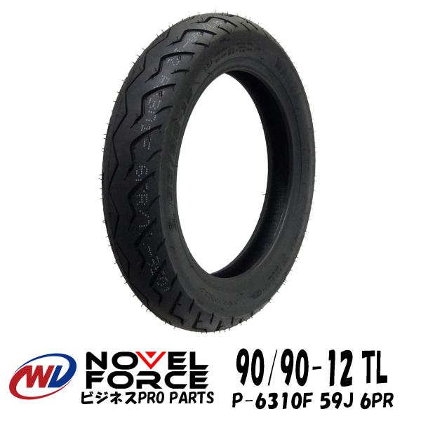 90/90-12 TL P-6310F 59J 6PR ヤマハ ギア フロントタイヤ 1本 WANDA