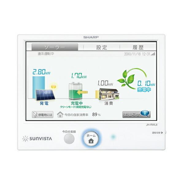 JH-RWL8 シャープ 太陽光発電用パワーコンディショナー用マルチ