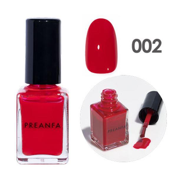ネイル検定 プリアンファ ポリッシュ カラー レッド 赤 平筆 検定