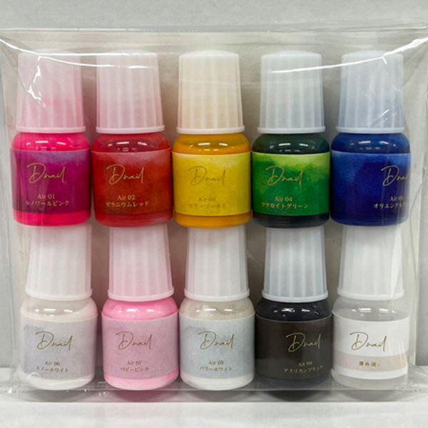 D.nail Acrylic Air Paint Set アクリリック エアー ペイント セット