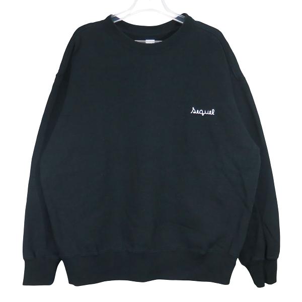 SEQUEL シークエル CREW NECK SWEAT SHIRT クルーネック スウェット