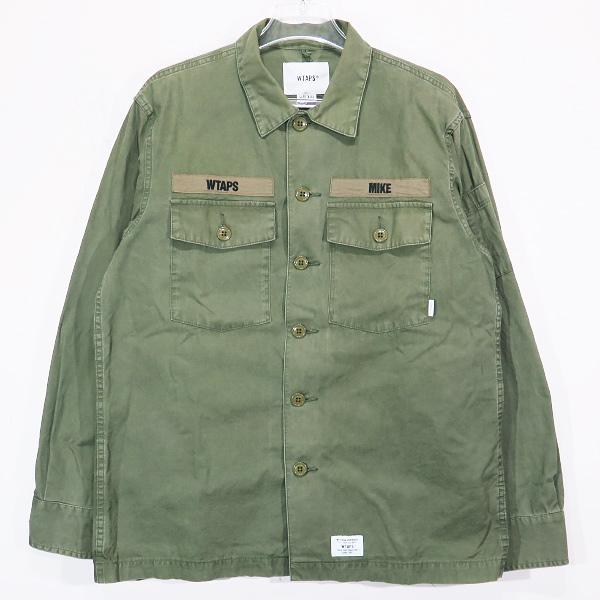 WTAPS（ダブルタップス） 18SS BUDS LS 02/SHIRT.COTTON.GABADINE