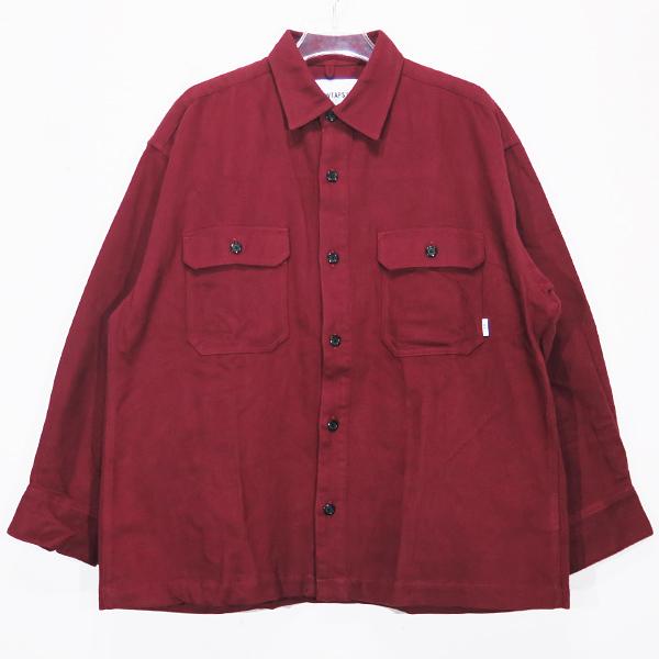 WTAPS（ダブルタップス） 23AW DECK 02/LS/COTTON.TWILL 232TQDT-SHM03