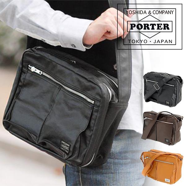 FREE STYLE（PORTER） ポーター フリースタイル ショルダーバッグ(L