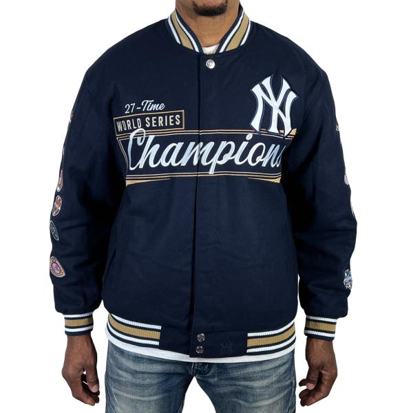 jh design NY Yankees World Series 27 CHMPIONS reversible