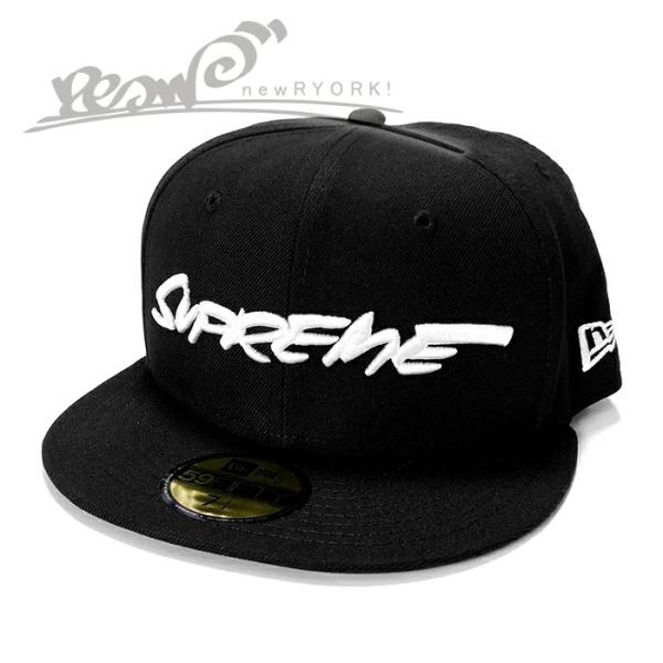 送料無料 メンズ キャップ ブラック Supreme シュプリーム Futura New