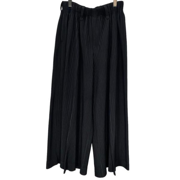 HOMME PLISSE ISSEY MIYAKE 【men3485I】 裾ボタンプリーツイージー