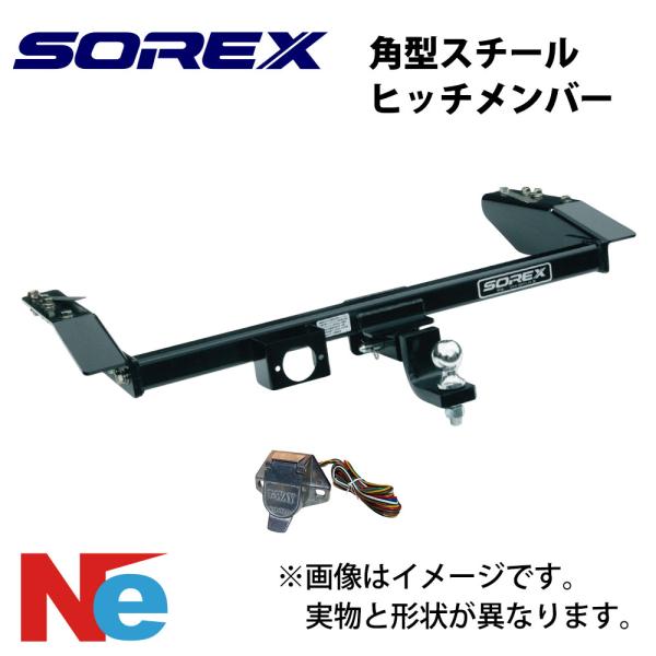SOREX（ソレックス） ヒッチメンバー フィット 角型スチール HO-036