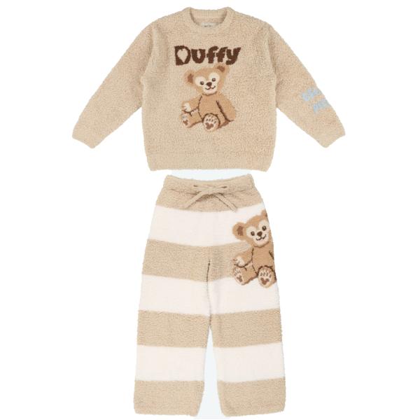 ルームウェア ディズニー ダッフィー ジェラートピケ 長袖