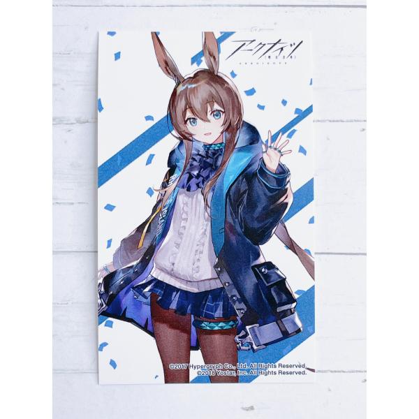 ☆ アークナイツ マルイ 明日方舟 原作イラスト 非売品 抽選会限定