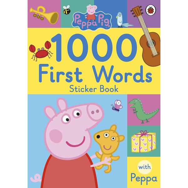 PEPPA PIG:1000 FIRST WORDS（英語絵本）ステッカー付き ペッパピッグ