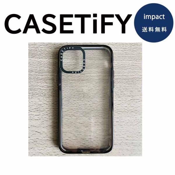 CASETiFY ケースティファイ インパクト クリア/ブラック iPhone16