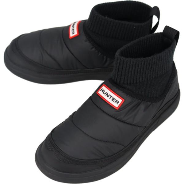 HUNTER（ハンター） イン/アウト パファー ニッテッド カフ ブーツ IN