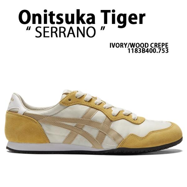 Onitsuka Tiger（オニツカタイガー） スニーカー SERRANO IVORY WOOD