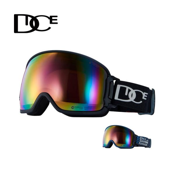 BANK 完売 DICE ゴーグル BK31361 2023-2024 偏光ピンク×パステル