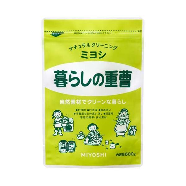 ミヨシ石鹸 暮らしの重曹 ( 600g )/ : 爽快ドラッグ - 通販 - Yahoo