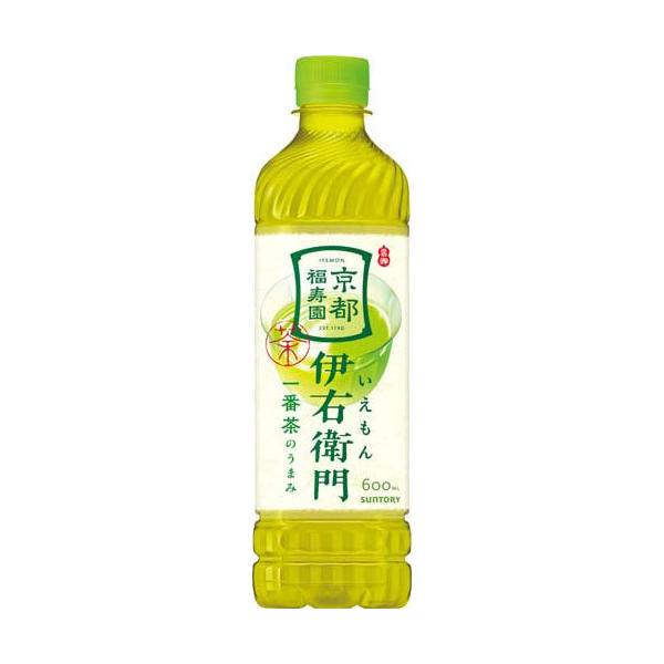 サントリー 緑茶 伊右衛門 ( 600ml×24本入 )/ : 爽快ドラッグ - 通販