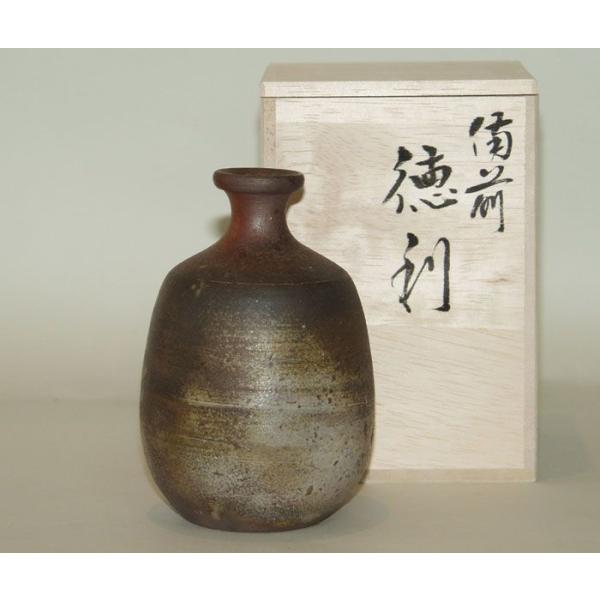 備前焼 徳利（桟切）| おしゃれ 日本製 工芸品 山口県 和食器 陶器 酒