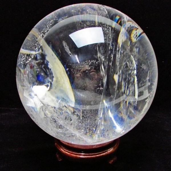 水晶玉 ヒマラヤ水晶 丸玉 180mm 8.2Kg パワーストーン 天然石 t801