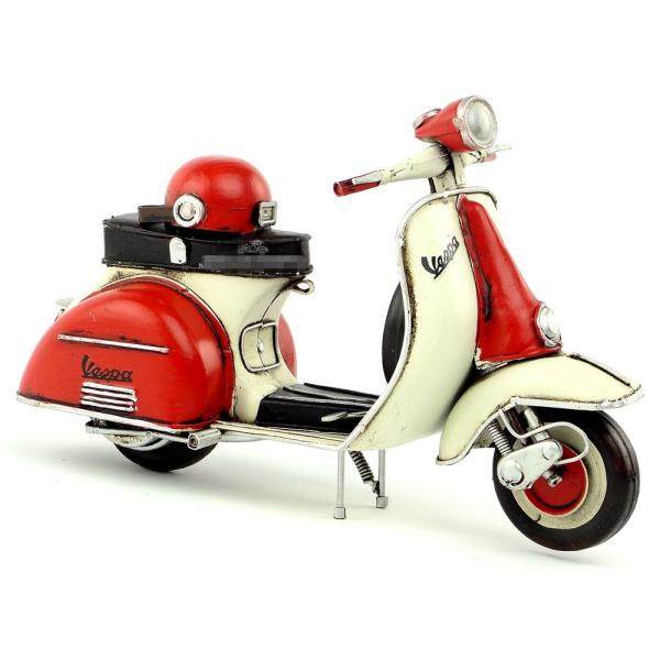 ベスパ スカイブルー Vespa Italy レトロ ブリキ製 ビンテージバイク
