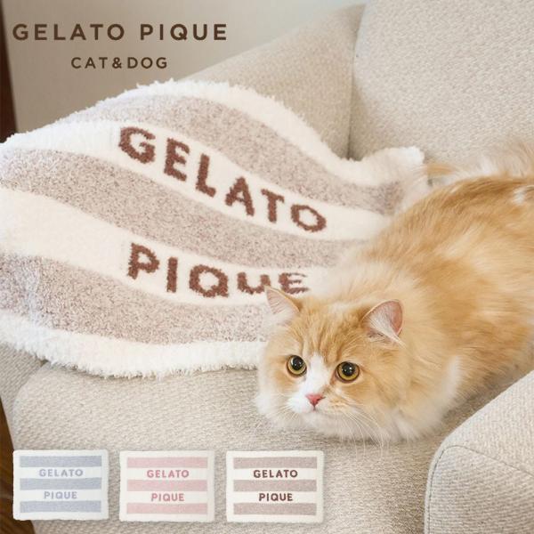 gelato pique（ジェラートピケ） CAT&DOG ジェラートメランジ2ボーダー