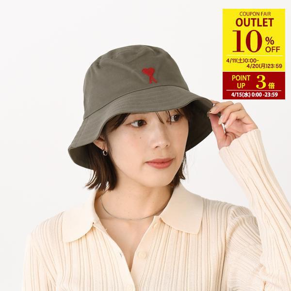 AMI Alexandre Mattiussi アミ パリス バケットハット 帽子 Ami de