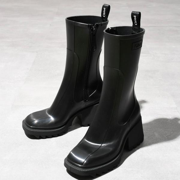Chloe（クロエ） 靴 ブーツ Betty レインブーツ CHC22A239Z2