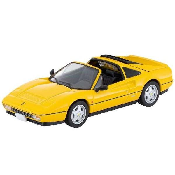 トミーテック 1/64 TLV-N フェラーリ 328 GTS (黄) : ミニカーショップ