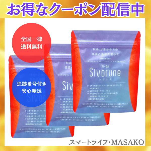 シボルネ サプリ 3袋セット VI-DA SIVORUNE ヴィーダ : スマートライフ