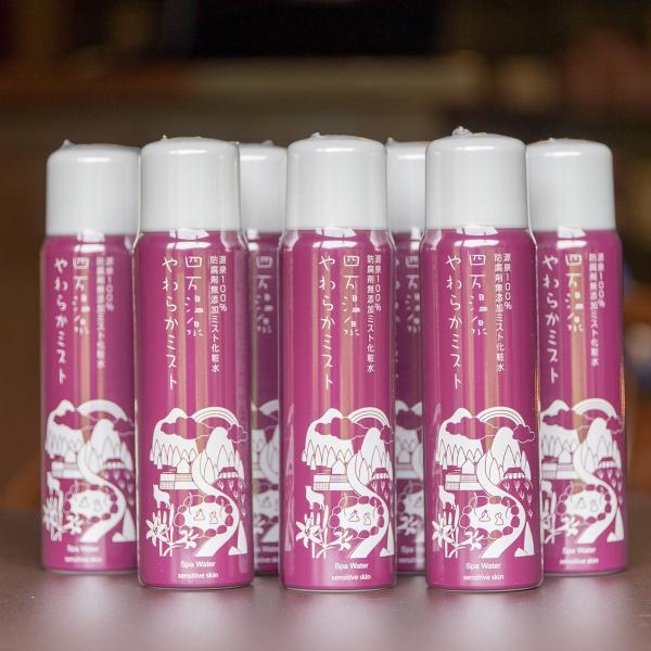 お得な10本セット】四万温泉水100％の化粧水 四万温泉やわらかミスト