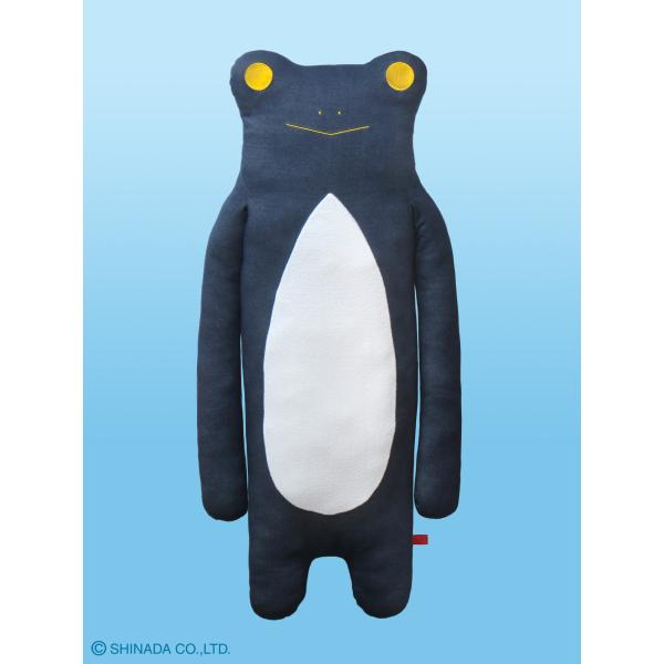 シナダ ぬいぐるみ フモフモさん (LL) デニム けろーにょ : シナダ