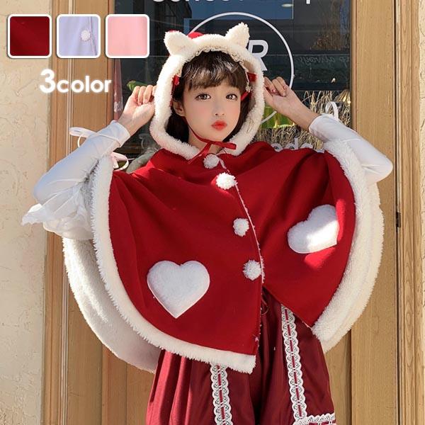 ポンチョ コート マント 軽い 暖かい ケープ レディース 上着