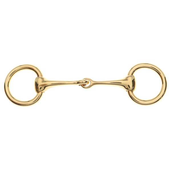 HERMES（エルメス） モールドゥホースビット スカーフリング ゴールド